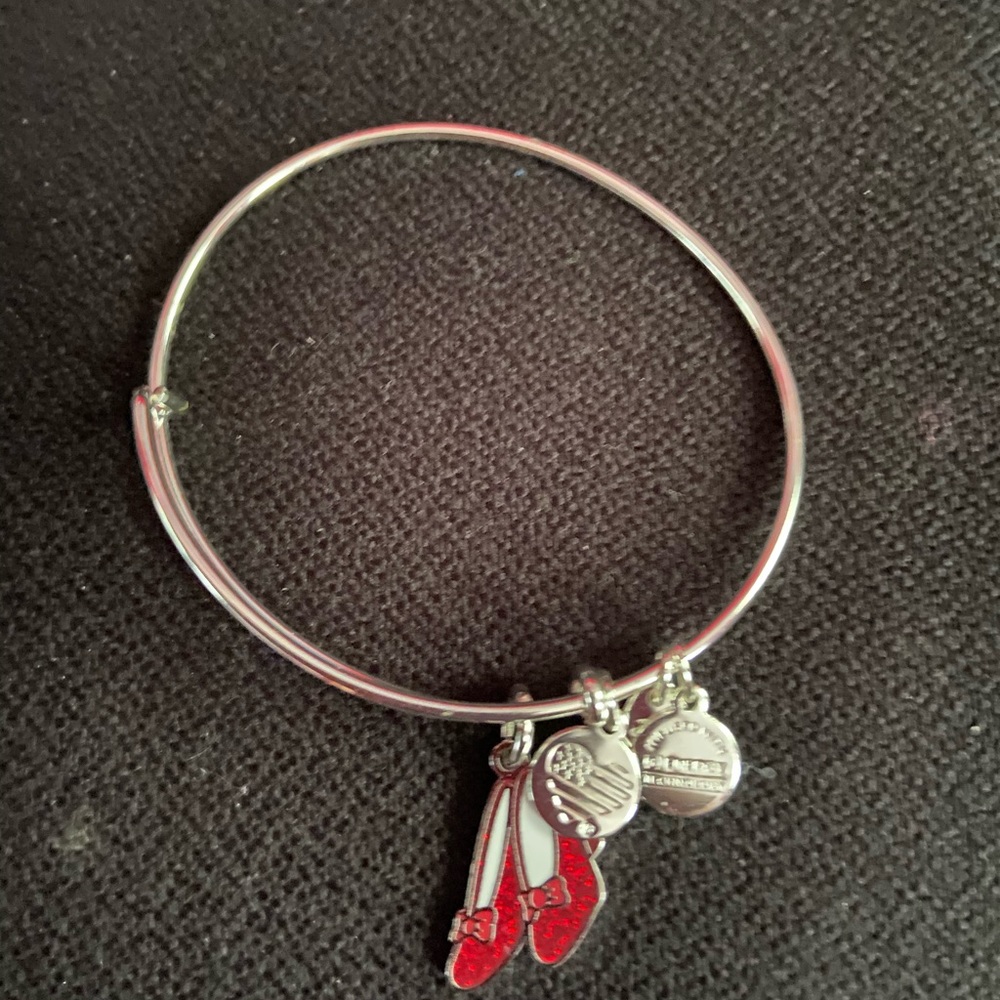 Wizard of Oz Ruby slipper Alex and Ani Bangle